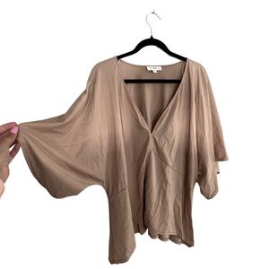 Aeom V-Neck Kimono Top (Vici Collection), Size XL